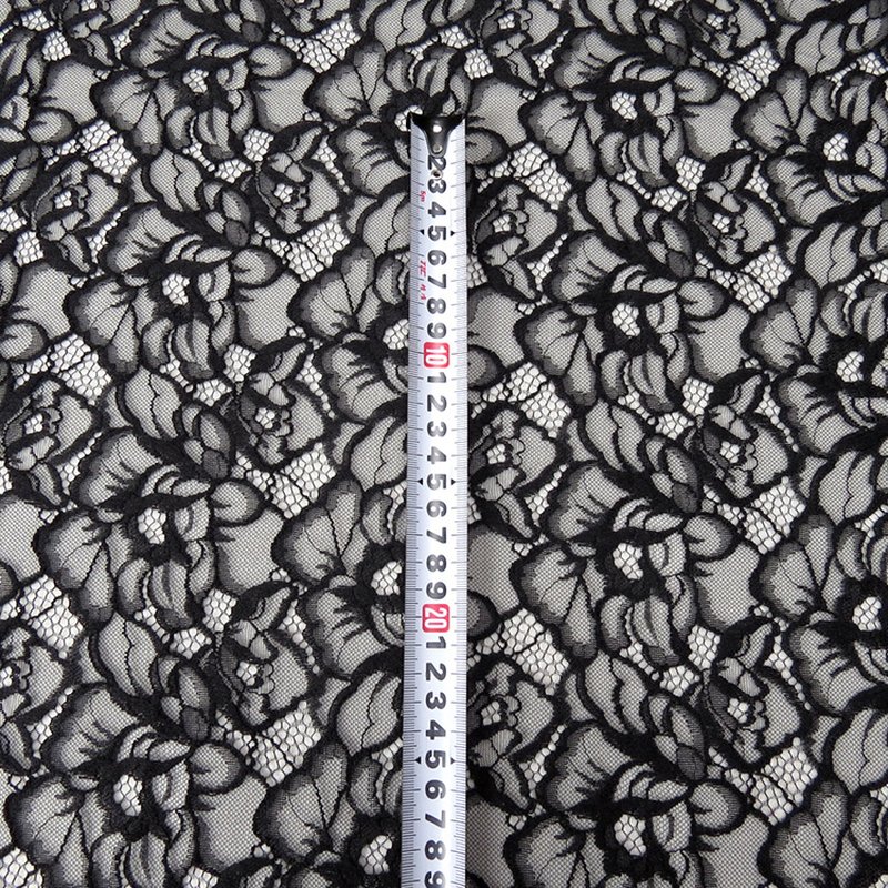 Lace Trim Dress Floral Lace Fabric for Women's Wear Wholesale Supplier 5